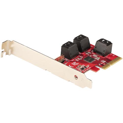 6P6G-PCIE-SATA-CARD星际科技 PCI 高速卡/x4/6x SATA 3.0增设/ASM1166芯片搭载/支持软件RAID