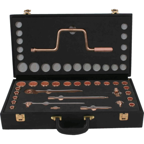 CB4S-28SHAMACO 防爆套筒扳手组插入角12.7mm 28个